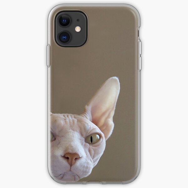 Hairless Sphynx Cat iPhone Case iPhone Soft Case