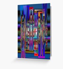 Funny music Greeting Card