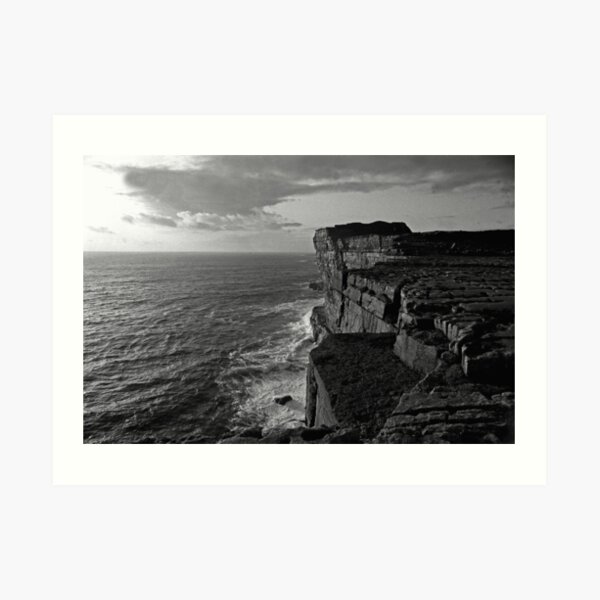 Dun Aengus iron age fort, Inishmore,Aran Islands. Art Print