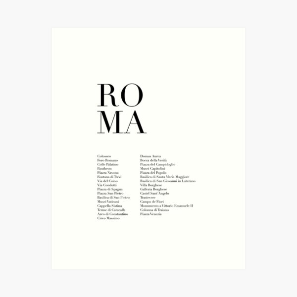 Item preview, Roma designed and sold by wisemagpie.