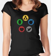 Magic the Gathering: Mana of Time Women's Fitted Scoop T-Shirt