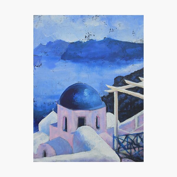 Santorini Photographic Print