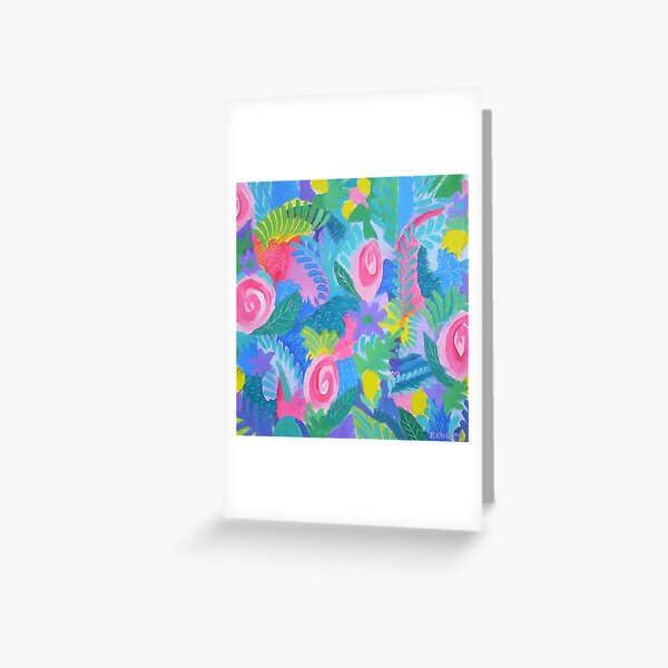 Abstract painting Greeting Card