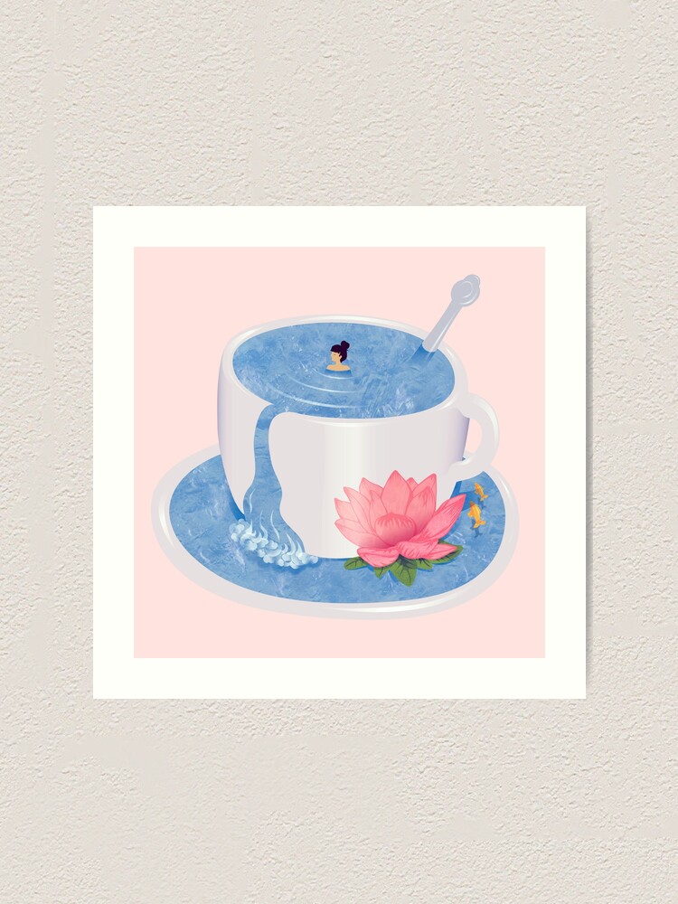 Thumbnail 2 of 3, Art Print, Relax designed and sold by LauraOConnor.