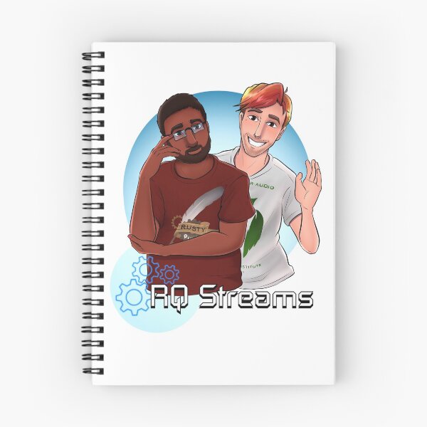Item preview, RQ Streams - Anil & Mike designed and sold by RustyQuill.