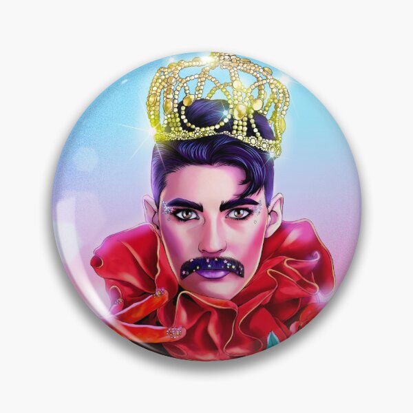 Freddie Love Drag Divo Pin