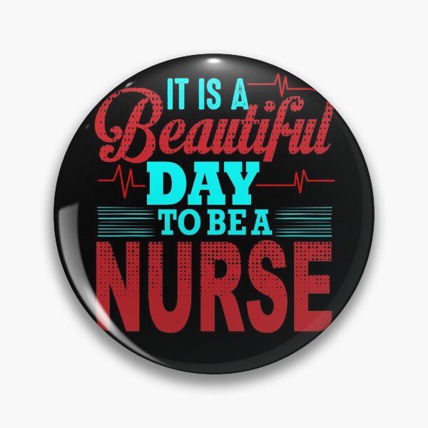 Item preview, It's a beautiful day to be a nurse designed and sold by zenpatterns.