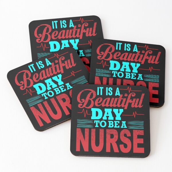 Item preview, It's a beautiful day to be a nurse designed and sold by zenpatterns.