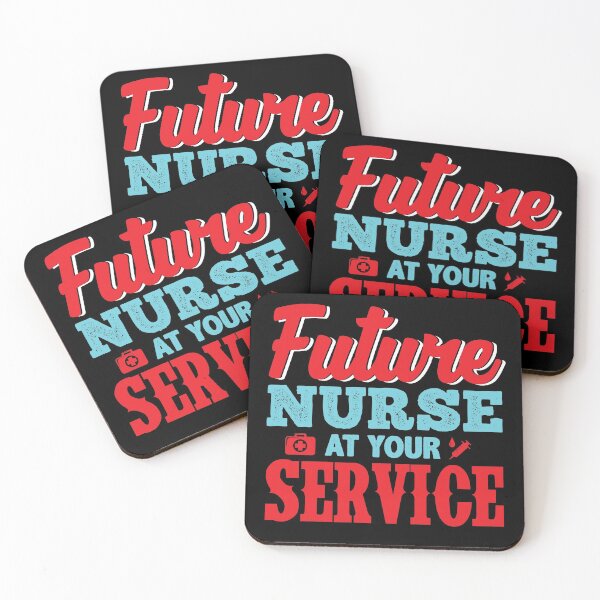 Item preview, Future Nurse At Your Service designed and sold by zenpatterns.