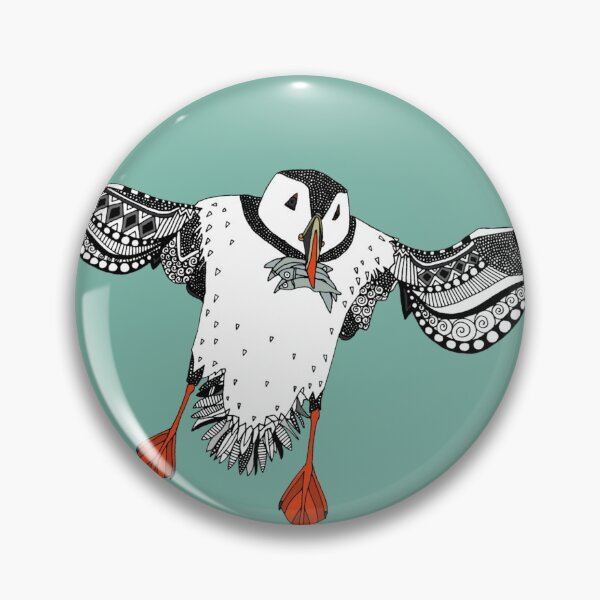 Item preview, Atlantic Puffins mint designed and sold by scrummy.