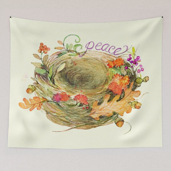 Item preview, Birdnest Expressing Peace designed and sold by Cathi Freund.