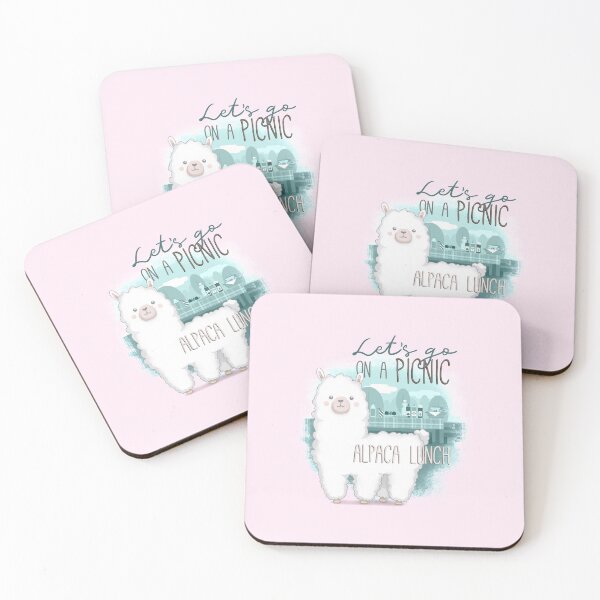 Item preview, Let's Go On A Picnic Alpaca Lunch designed and sold by AscendMerch.