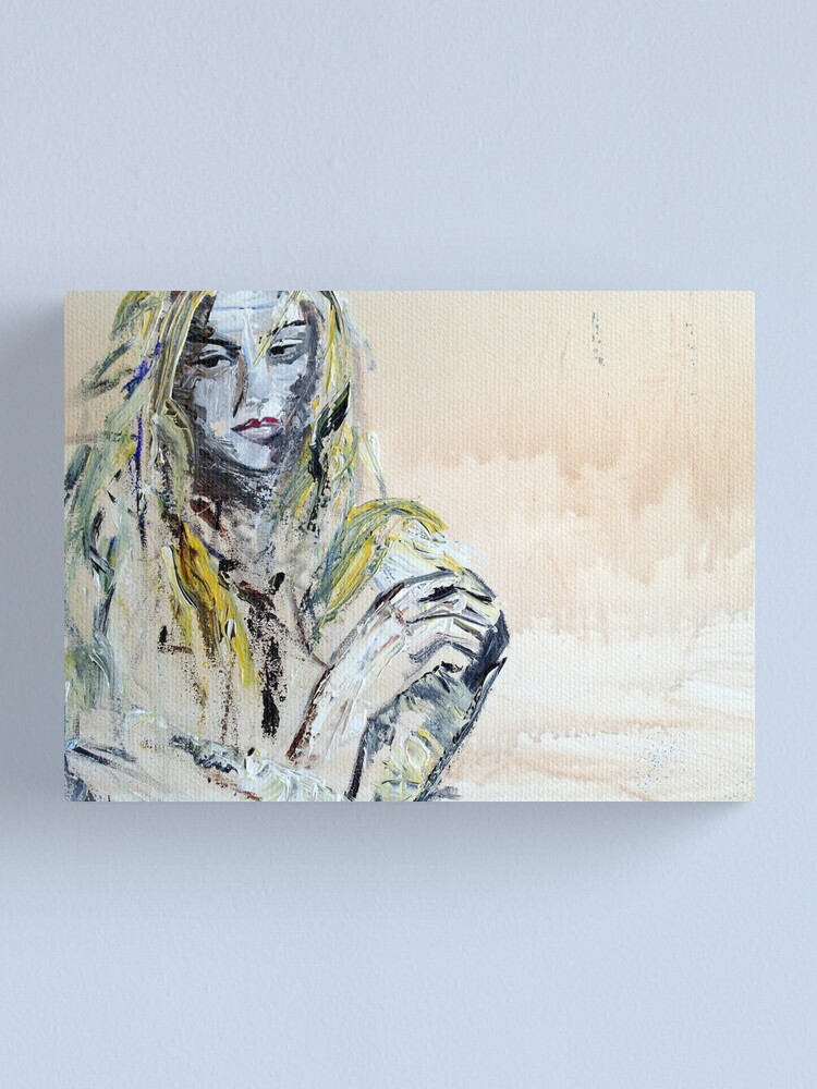 Alternate view of * & Alone * painted Canvas Print