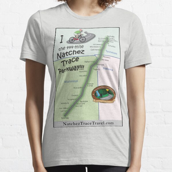 I Bicycled the Natchez Trace Parkway. Essential T-Shirt