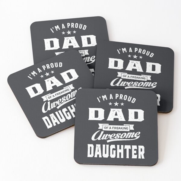 Item preview, I'm A Proud Dad Of A Freaking Awesome Daughter designed and sold by cidolopez.