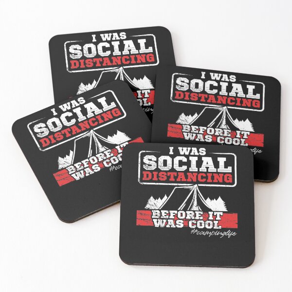 Item preview, I Was Social Distancing Before it Was Cool designed and sold by RedmonsDesigns.
