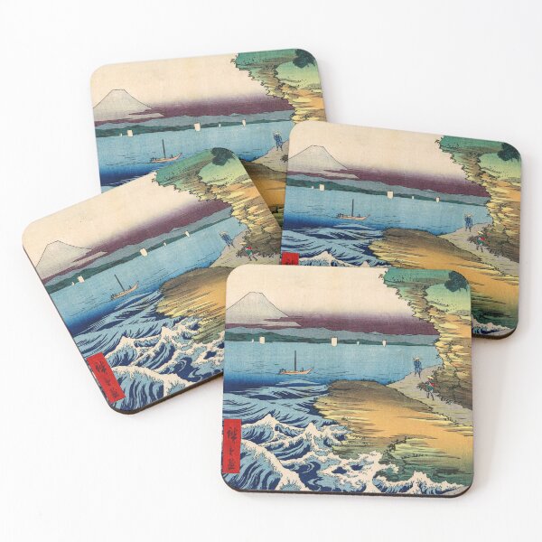 Item preview, Hiroshige, The coast at Hota in Awa province designed and sold by Artaxias_Designs.