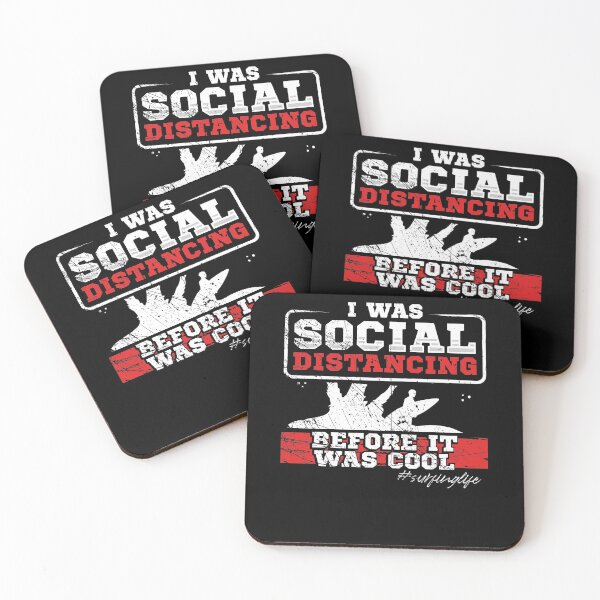 Item preview, I Was Social Distancing Before it Was Cool designed and sold by RedmonsDesigns.