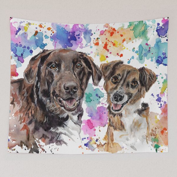 Item preview, Labrador x Border Collie and Jack Russell x Beagle designed and sold by SaltySerenity.