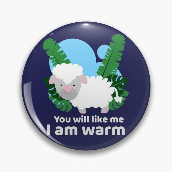 Item preview, I Am Warm Sheep designed and sold by Rooster Syndicate.