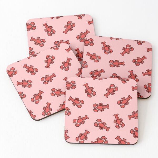 Item preview, Lobsters Pattern on Light Pink designed and sold by evannave.