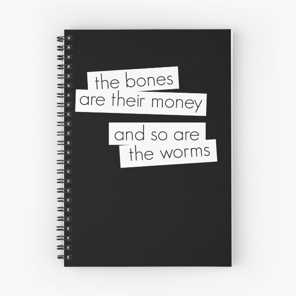 Item preview, The bones are their money and so are the worms designed and sold by sanastyle.