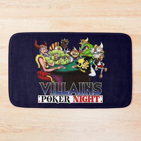 Item preview, Villains Poker Night designed and sold by Punkkommando77.