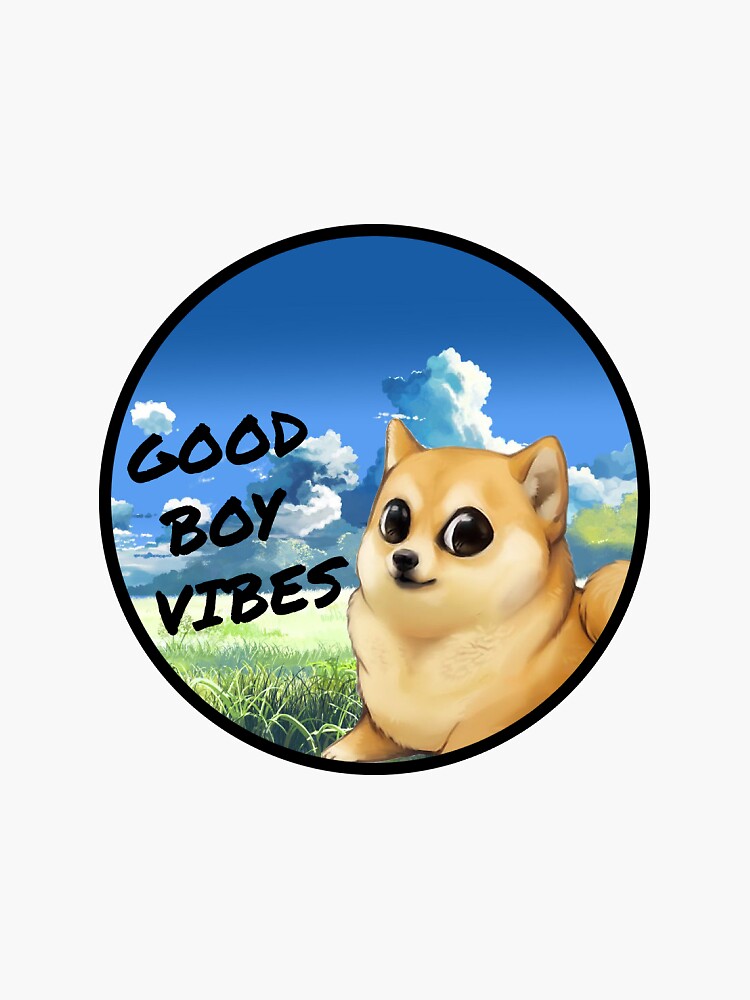 "Cute Dog" Sticker by noahsamuelseen | Redbubble