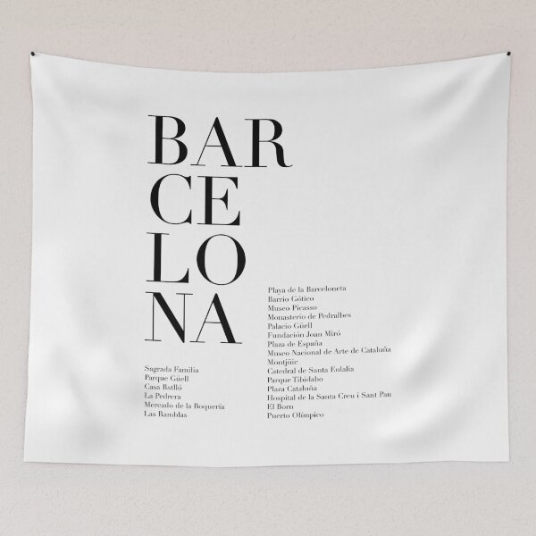 Item preview, Barcelona designed and sold by wisemagpie.