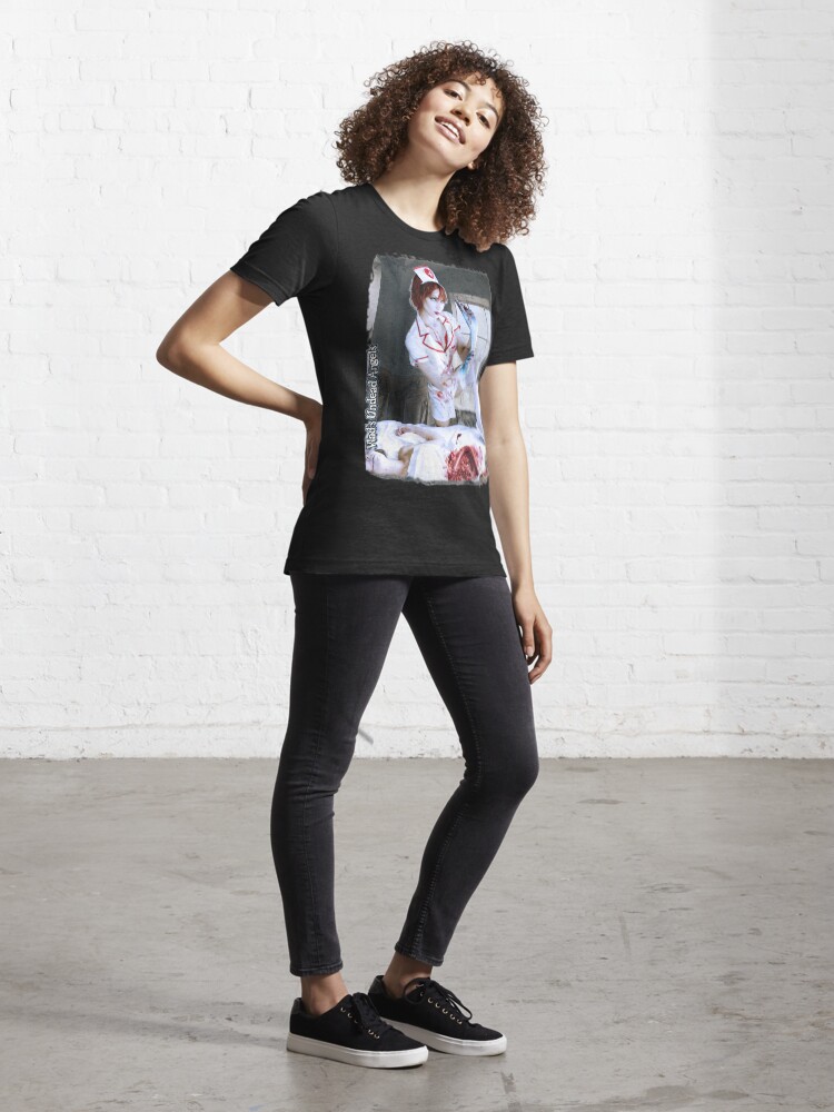 Alternate view of Live Undead Angels: Zombie Nurse Essential T-Shirt