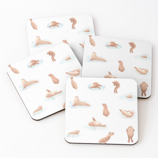 Item preview, Cute seals pattern designed and sold by experimentons.