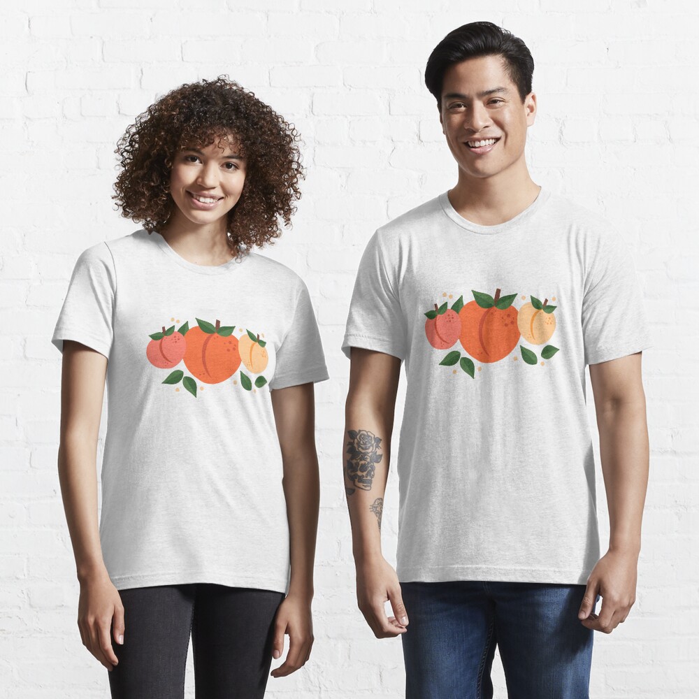 t shirt with peaches