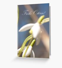 Schneeglöckchen Greeting Card