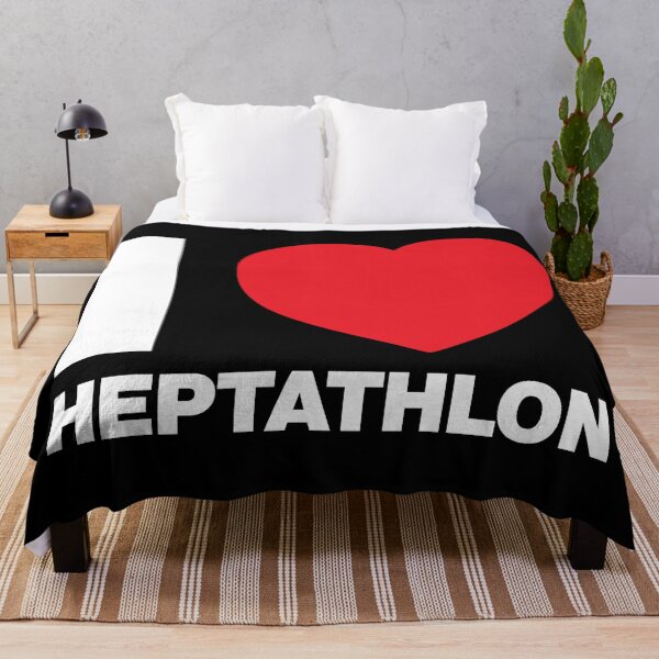 Item preview, I Love Heptathlon designed and sold by Thestarrysky.