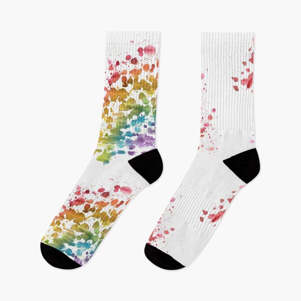 Item preview, Rainbow Splatter Watercolour  designed and sold by CoryRoberts.