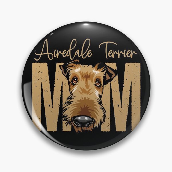 Artikelvorschau, Airedale Terrier Mama, Hundemama-Shirt, Geschenkidee für Airedale Terrier-Besitzer, Slim Fit T-Shirt entworfen und verkauft von ayotees.