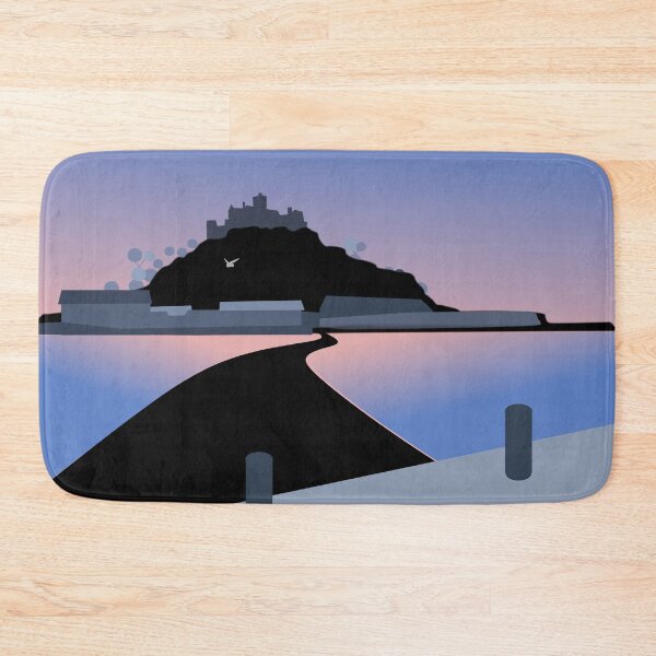 Item preview, The mount at sunset, St Michaels Mount, Marazion, Cornwall by Cornish Artist designed and sold by MangojellyLabs.