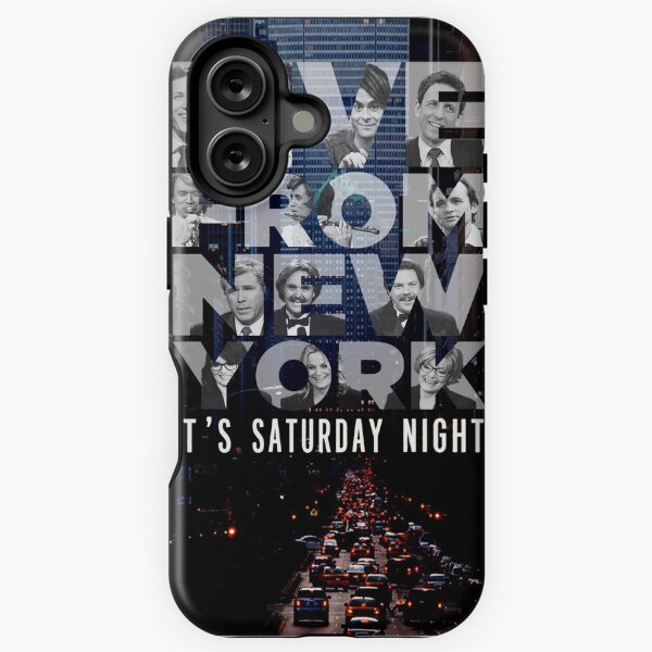 Vista previa del artículo con la obra «En vivo desde Nueva York, Saturday Night Live», diseñado y vendido por icetown.