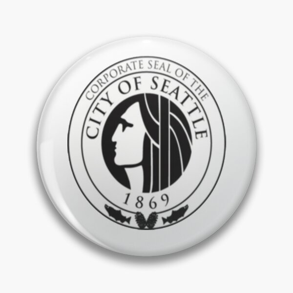 Item preview, Seattle Badge Corporate Seal of the City of Seattle 1869 designed and sold by TheGreekGuy.
