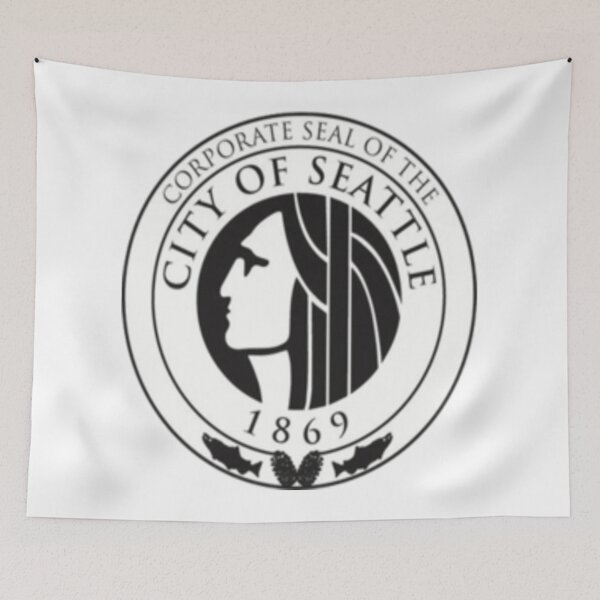 Item preview, Seattle Badge Corporate Seal of the City of Seattle 1869 designed and sold by TheGreekGuy.