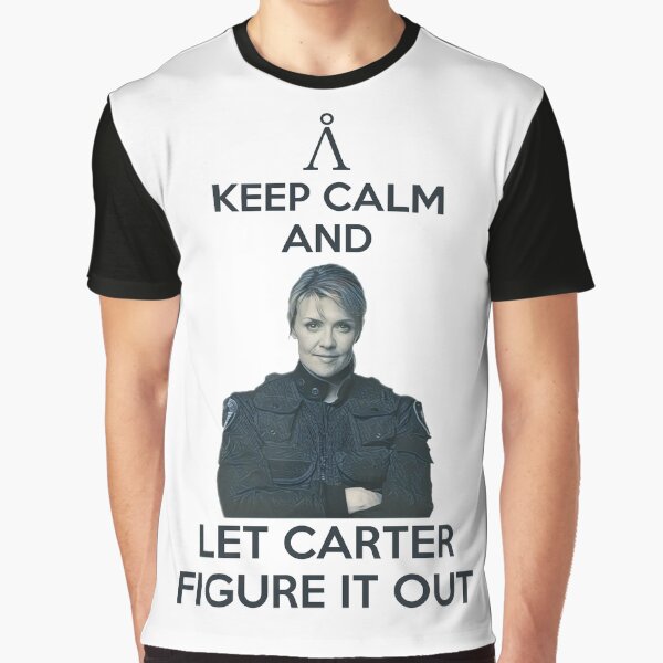 Vista previa del artículo con la obra «Mantén la calma y deja que Carter lo resuelva.», diseñado y vendido por Mishmi.