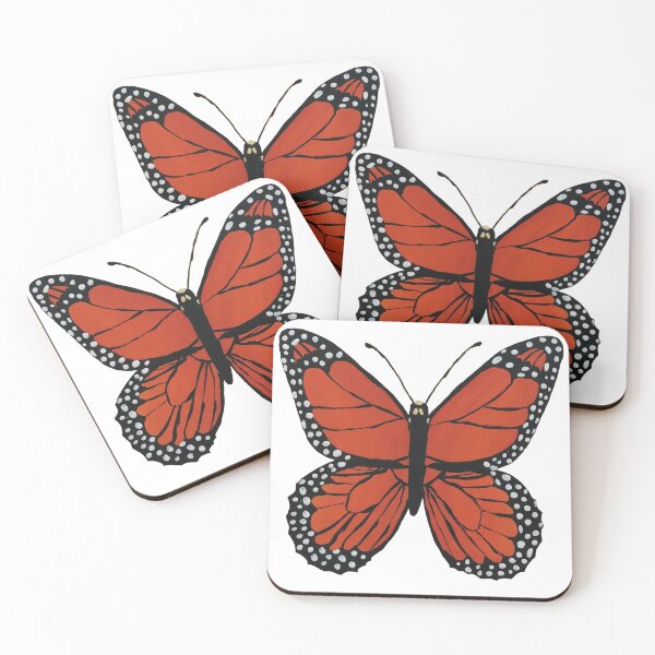 Item preview, Aesthetic Orange Butterfly  designed and sold by yougotpainted.