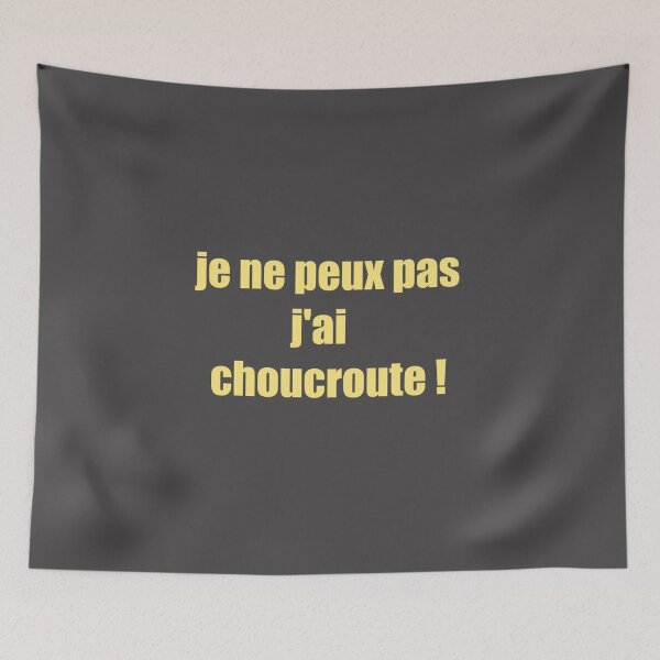 Item preview, humor, funny, comical, I can't have sauerkraut! designed and sold by loiret1958.