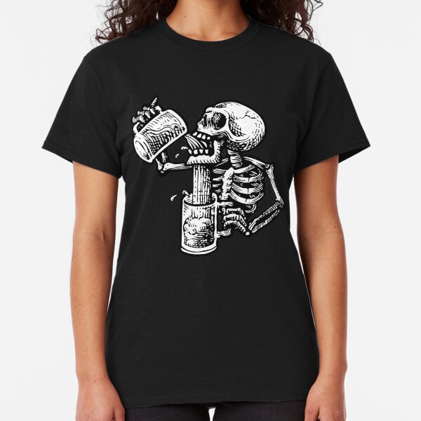 Drunk skull Classic T-Shirt