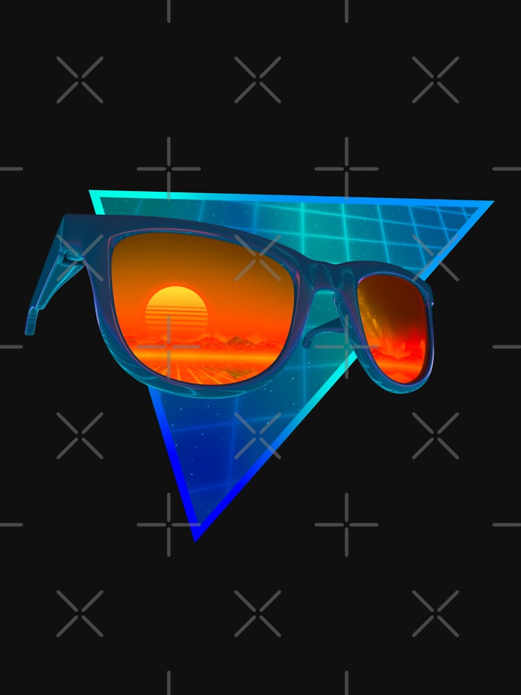 Sunglasses in space (Blue) by GaiaDC