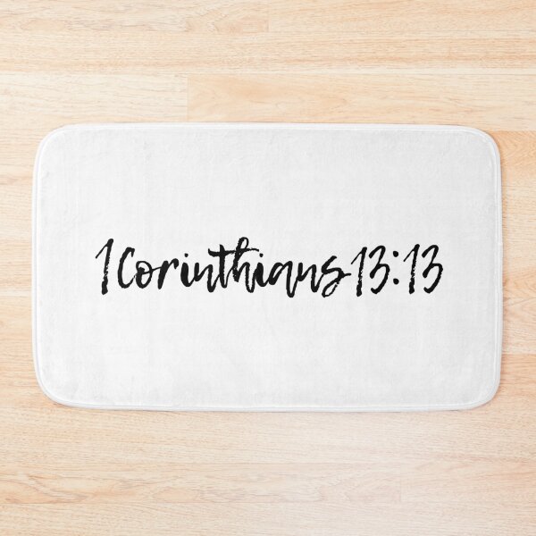 Item preview, 1 Corinthians 13:13 - Faith, Hope and Love Bible Verse designed and sold by move-mtns.