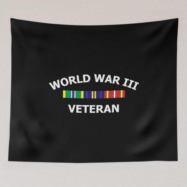Item preview, World War 3 Veteran Funny Joke Gift designed and sold by SuperFreshArt.
