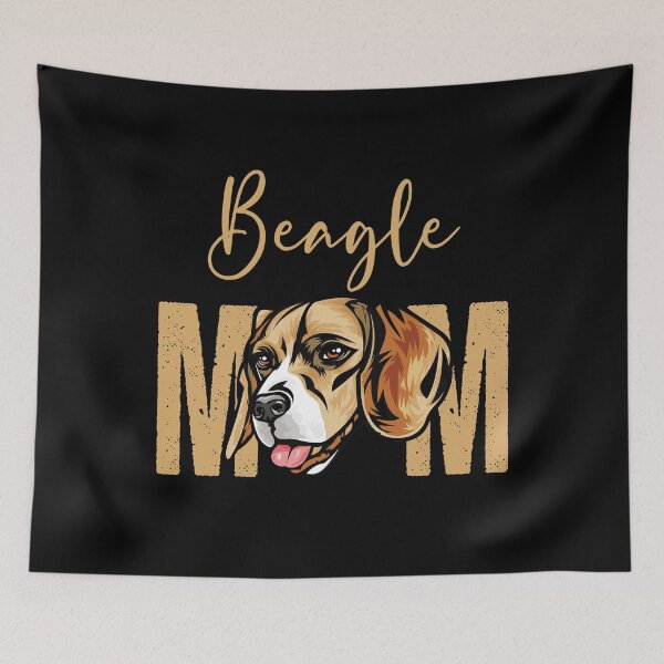 Artikelvorschau, Beagle Mom, Hundemama-Shirt, Geschenkidee für Beagle-Besitzer, Slim Fit T-Shirt entworfen und verkauft von ayotees.