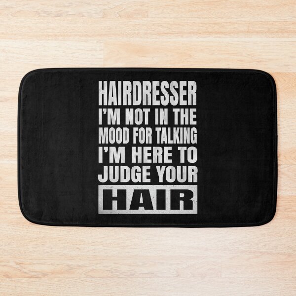 Item preview, Hairdresser I'm Not In The Mood For Talking - Barbering Gift design designed and sold by Grabitees.
