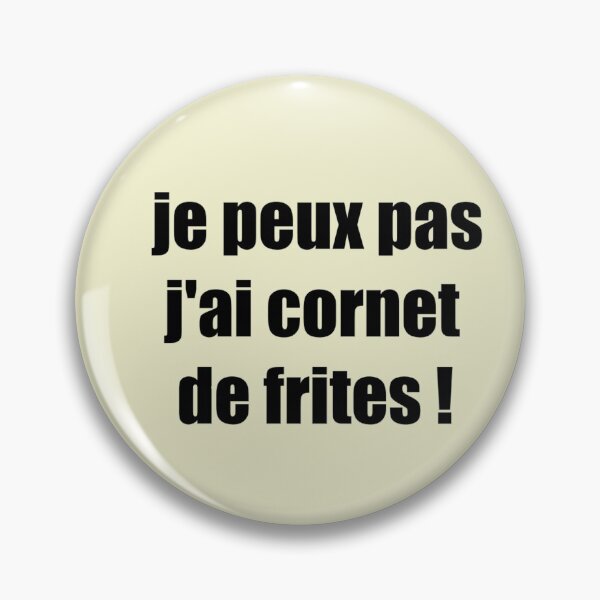 Item preview, humor, funny, comical, I can't have a fries cone! designed and sold by loiret1958.